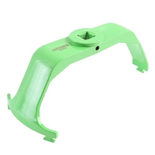 OEMTOOLS 24398 Fuel Tank Lock Ring Tool, Compatible with Many Ford, Chrysler, and GM Vehicles, Works with 1/2 Inch Drive Ratchets or Breaker Bars, Green