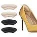 Heel Grips Liner Cushions Heel Pads Insert Prevent Too Big Slipping Blisters Filler for Loose Shoe Fit New Pale ApricotBlack
