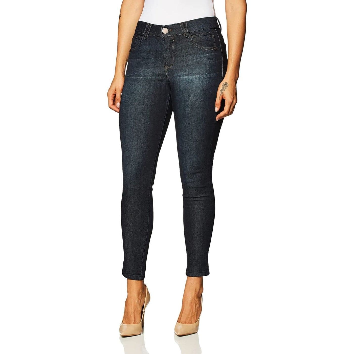 Democracy Womens Ab Solution Jegging Indigo 18