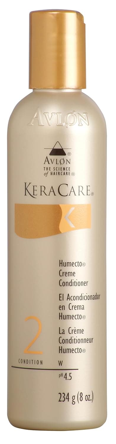 KeraCare Humecto Cream Conditioner 8 oz Deep Hydrating and Moisturizing Conditioner