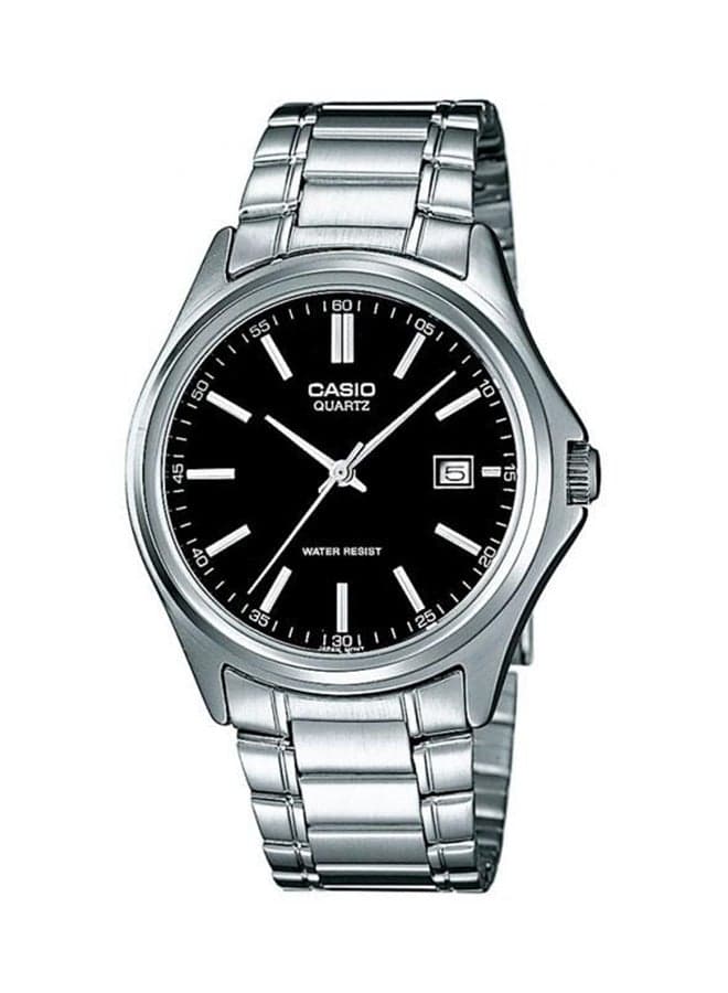 Men Stainless Steel Analog Wrist Watch MTP-1183A-1ADF - 42 mm - Silver