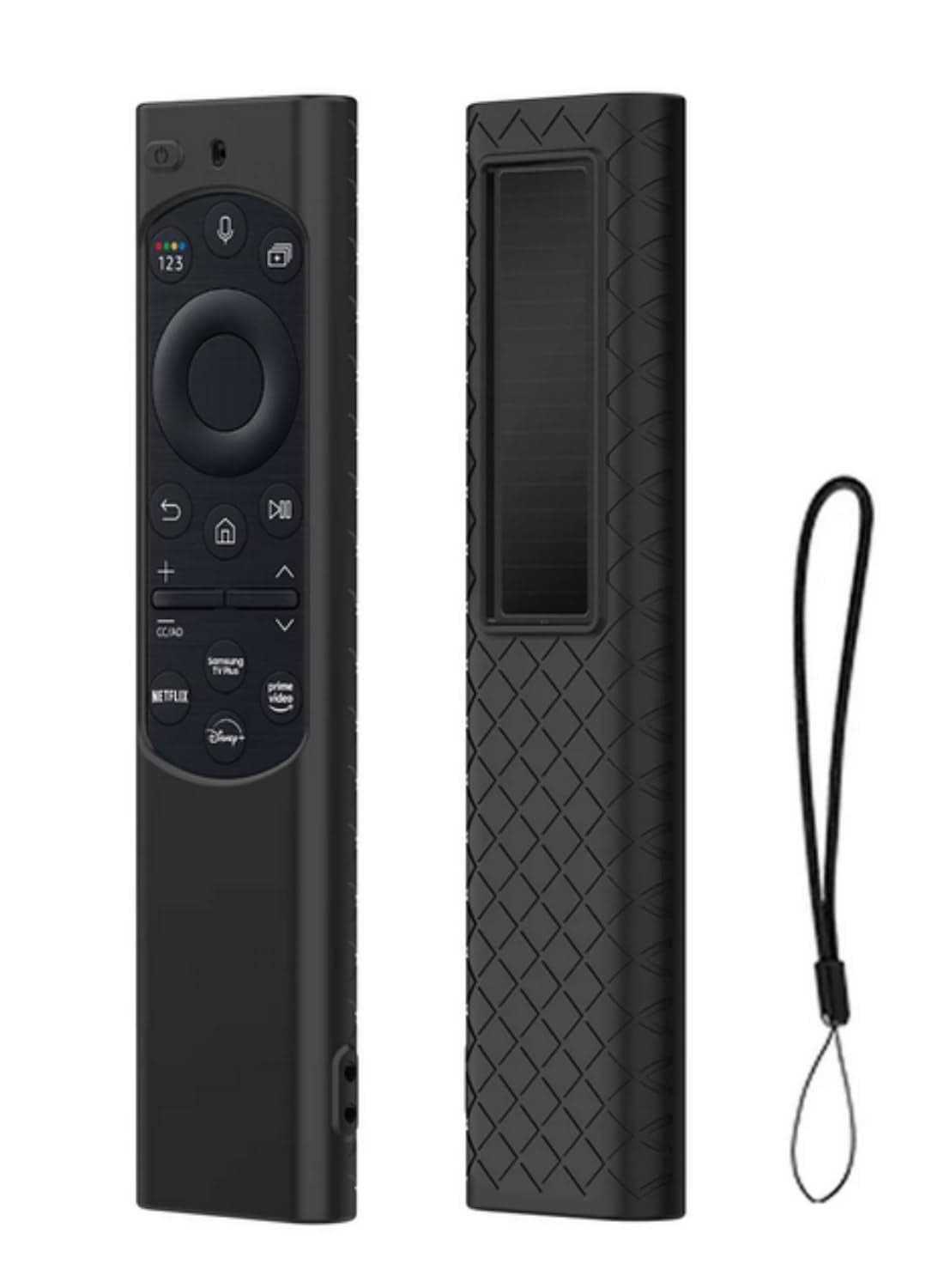 Silicone Protective Case For 2022 Samsung Solar Remote Control BN59 BN68 Smart TV Shockproof Cover Sleeve For TM-1990C 2180 Durable Flexible Soft Fit Anti Slip Grip Full Body Protection