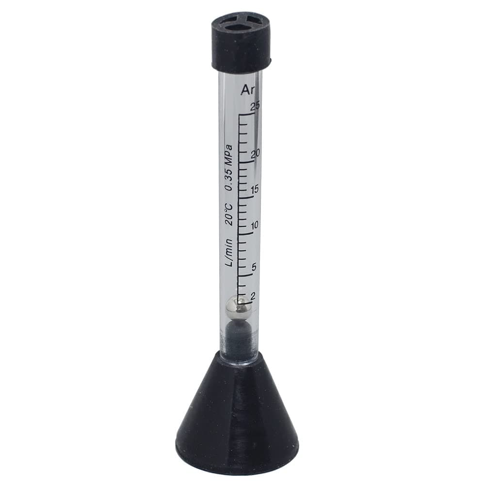 RIVERWELD Argon Gas Flow Meter Scale Tester Measure Flowmeter for Tig Welder Welding 1PK