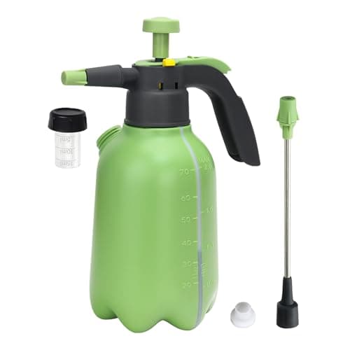 INNOVJOPRO 05 Gallon Hand Pump Sprayer for Garden Plant and Cleaning with 2 Adjustable Nozzle and Side Water Inlet Safety Valve
