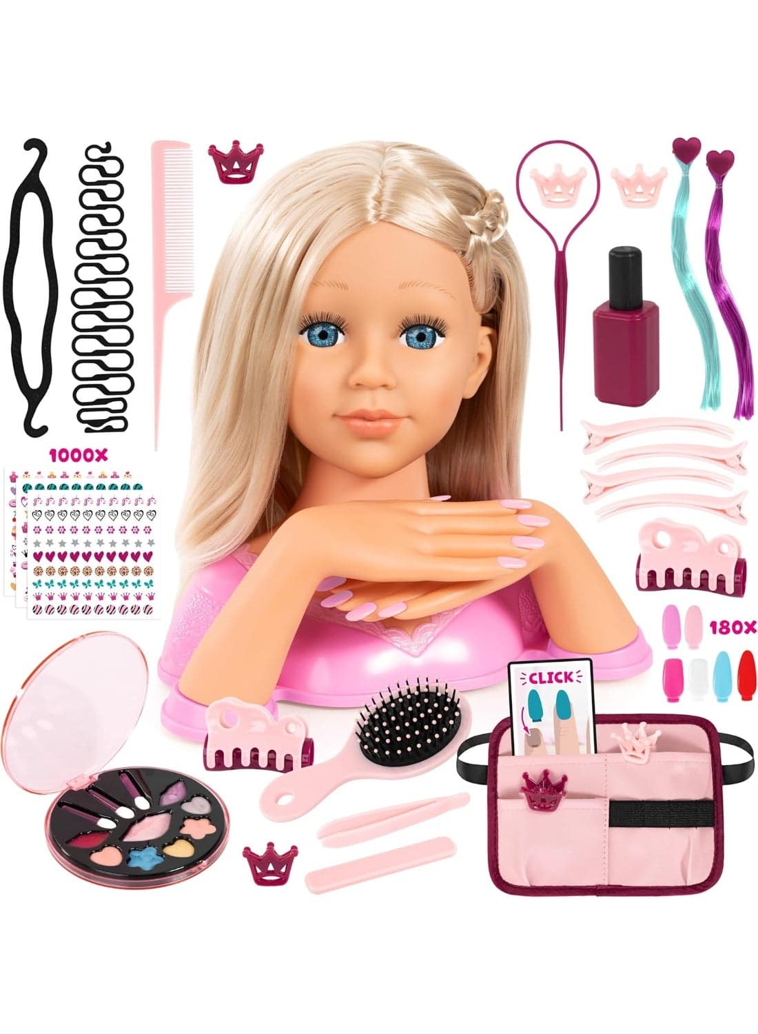 BAYER CHARLENE SUPER MODEL MAGIC NAILS STYLING HEAD