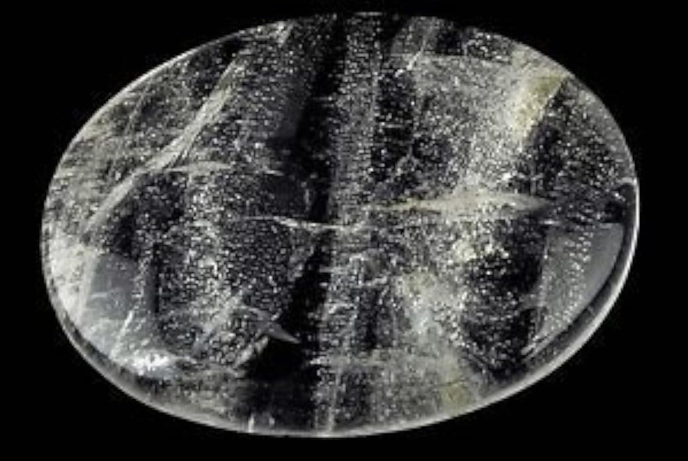 crystalmiracle Beautiful Powerful Clear Quartz Worry Stone Positive Energy Crystal Healing Thumb Stone for Reiki Protective Meditation Feng Shui Gifts for Men Women
