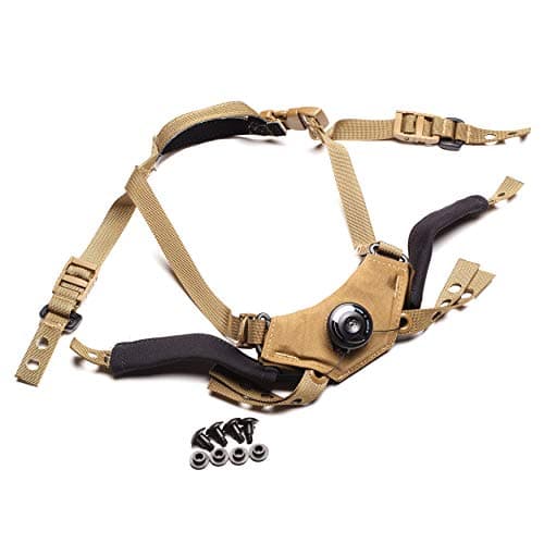 Team Wendy CAM FIT Retention System - Right Eye Dominant for ACH/MICH, Fast, AirFrame (Coyote Brown, Size 2)