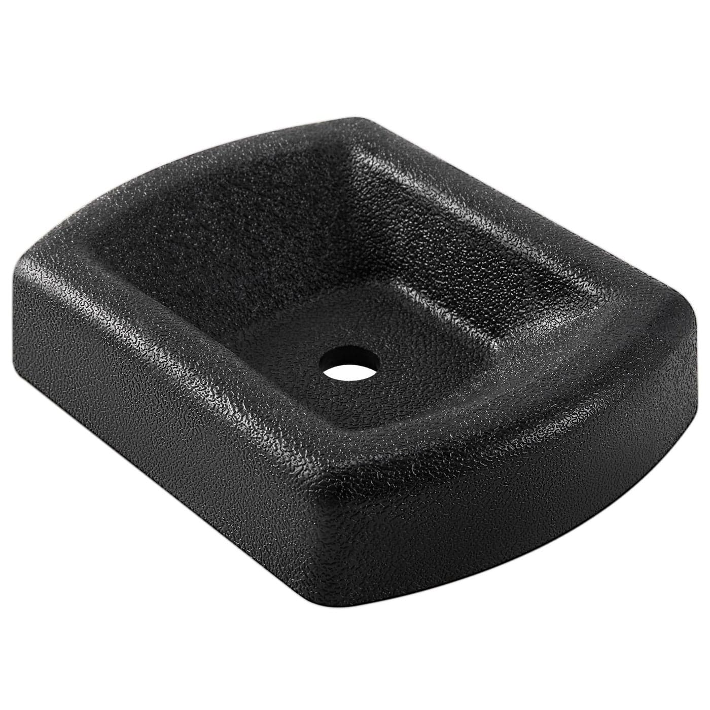 LEORAY Jack Wheel Chock Reinforced Rubber Jack Caster Wheel Dock for Caravans and Trailers