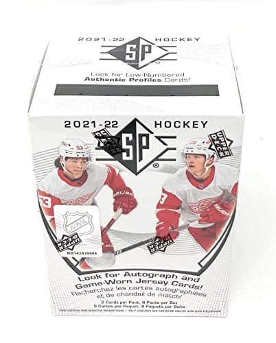Upper Deck 202122 SP Hockey Card Blaster Box 8 Packs of Hockey Cards