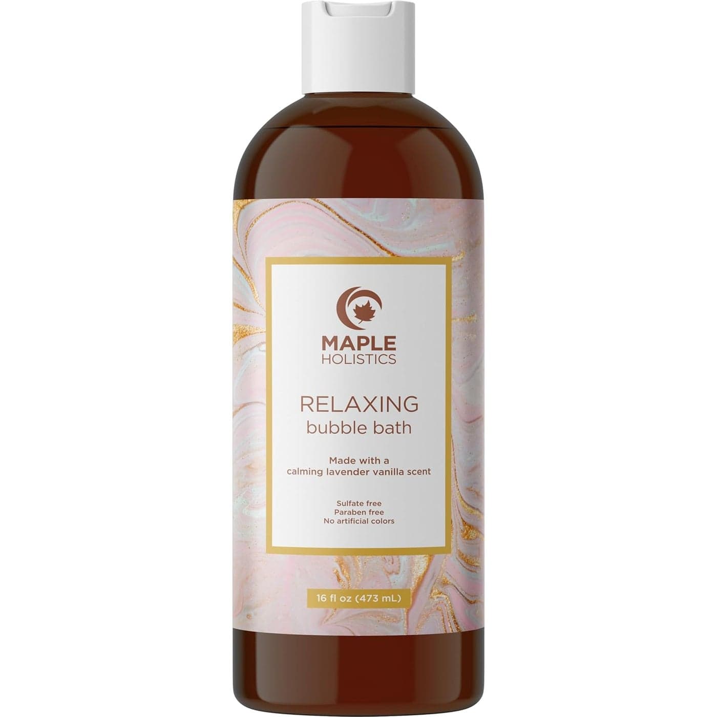 Luxurious Lavender Bubble Bath for Women Sulfate Free Lavender Vanilla Bath Bubbles for Women Relaxing Bath Foam with Chamomile Calendula and Sage Aromatherapy Bubble Bath Foaming Bath Oil for tub