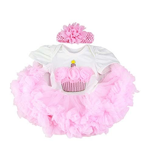 Pink Crown Reborn Baby Dolls Clothes for 20-23 Inch Pure Handmade 2 Pieces Reborn Doll Baby Girl Clothing Set