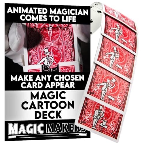 Magic Trick Cartoon Deck - Limited Edition Bicycle Backs