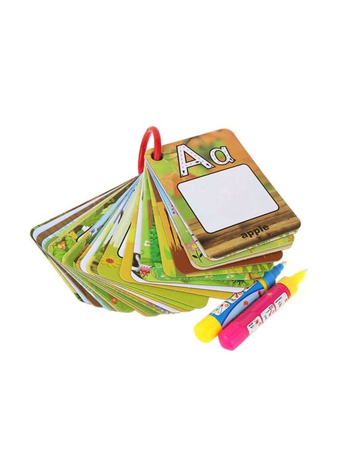 26-Alphabet Colouring Drawing Card With Magic Pen 13.97x7.8x3cm