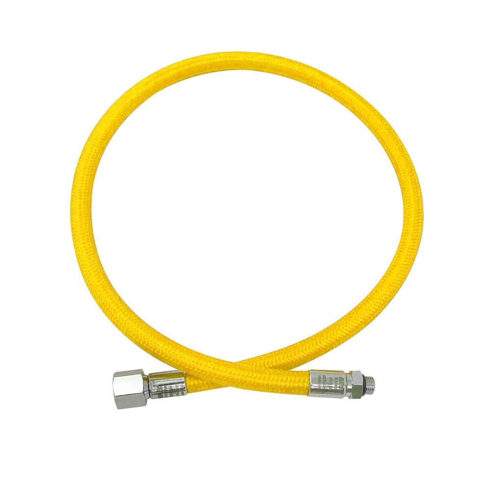 XS Scuba Miflex Low Pressure Braided Hoses - Mellow Yellow, 40"