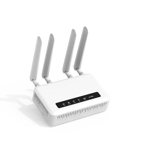 GLX2000Spitz Plus Cellular Gateway 4G LTE Router for Home RV Road trips Offices CAT 12 Wifi 6 Router Detachable Antennas DualSIM TMobile ATT IoT Certified OpenVPN WireGuard NA Only