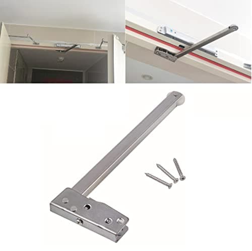 Sequencer Fire Door Coordinator Double Opener Door Device Spring Fire Door Double Door Closing Sequence Setting (Stainless Steel 201)