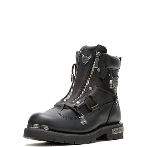 Harley-Davidson Men's Brake Light Riding Boot,Black,9 M