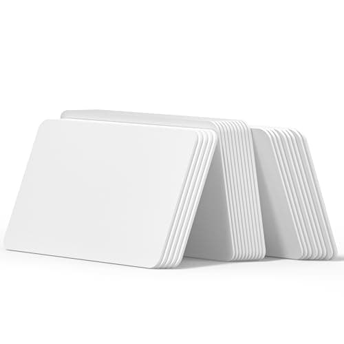 100pcs M1 Classic 1K 13.56MHZ RFID Smart Cards S50 Card ISO14443A M1 Cards Printable Blank RFID Cards for Access Control, Hotel Key cads, etc