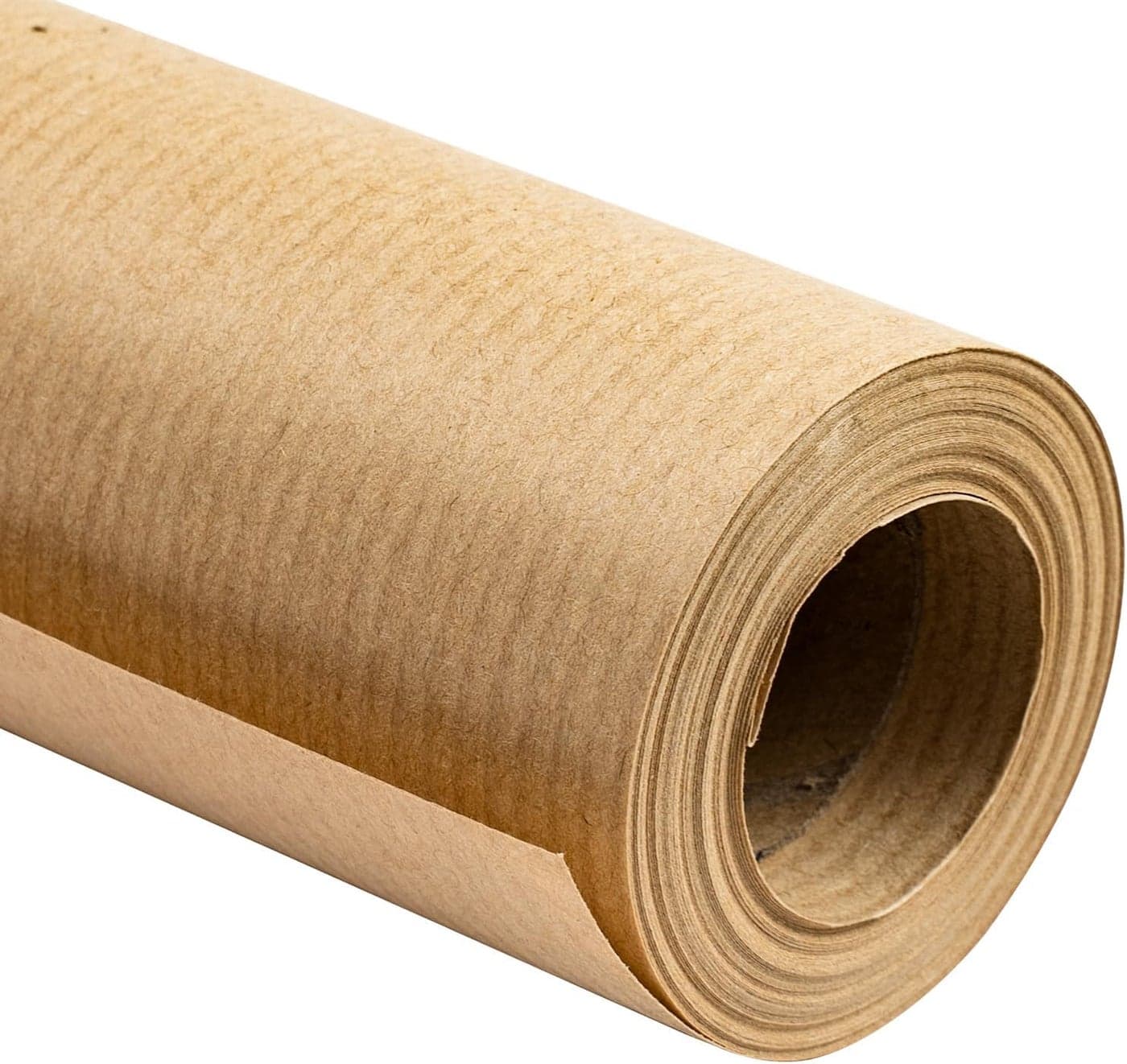 RUSPEPA Brown Kraft Paper Roll 175 inches x 328 feet Recyclable Dyed Lined Kraft Paper Perfect for for Crafts Art Wrapping Packing Postal Shipping Dunnage Parcel