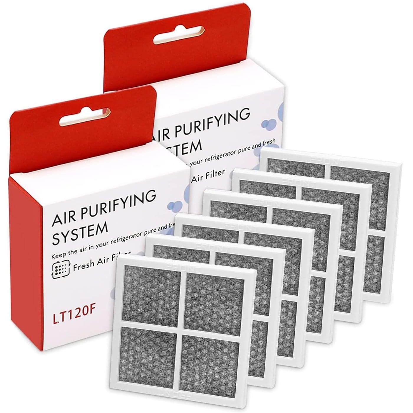 LT120F Refrigerator Air Filter Replacement for LG LT120F Kenmore Elite 469918 469918 9918 Replaces ADQ73214402 ADQ73214403 ADQ732144046 Pack