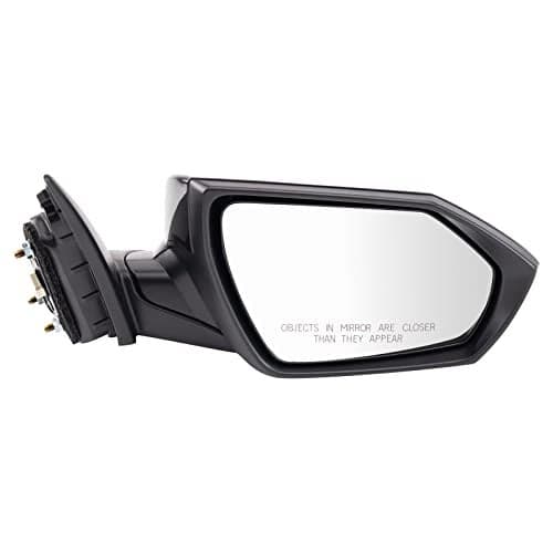 TRQ Right Mirror Passenger Side Compatible with 2021-2023 Hyundai Elantra HY1321282
