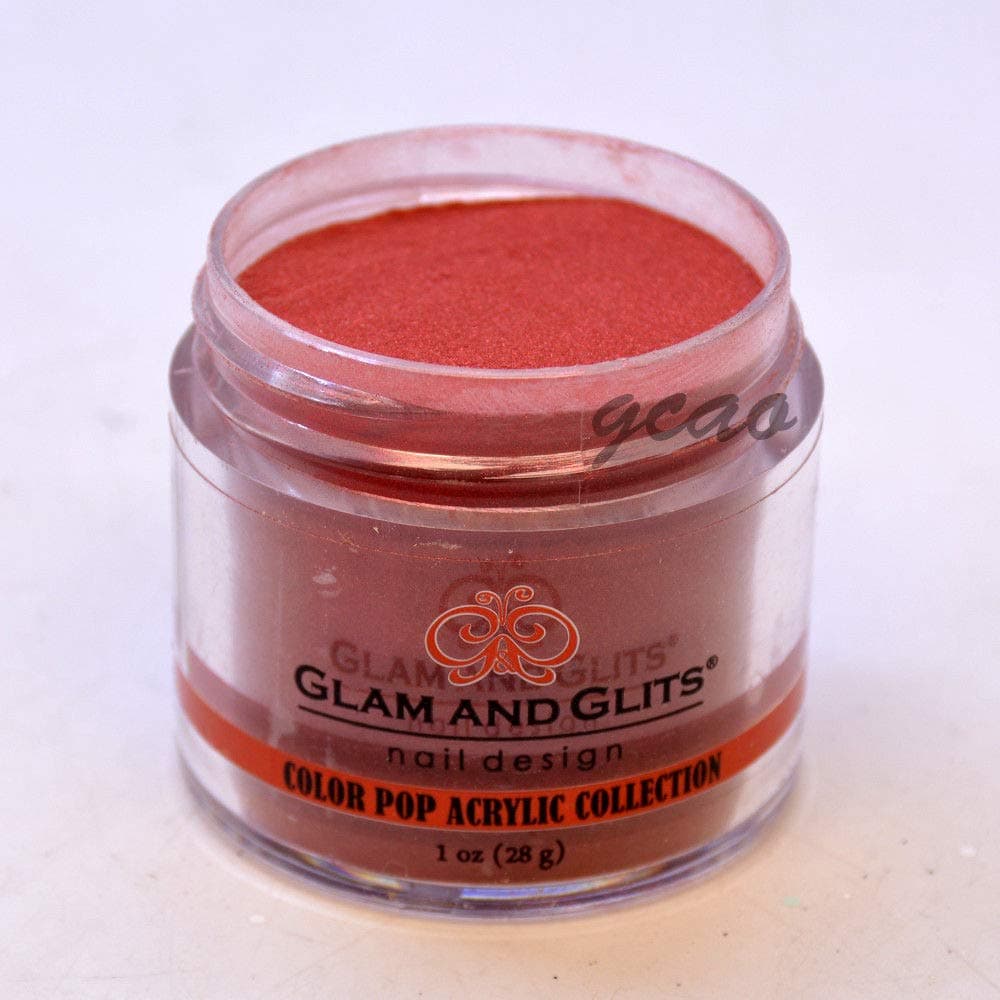 Glam and Glits Powder Color Pop Red Bikini 371