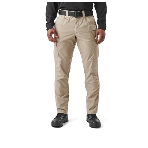 5.11 Tactical Men's ABR Pro Pants, Straight Fit, 9 Pockets, Comfort Waist, Style 74512, Khaki (New), 34W x 30L