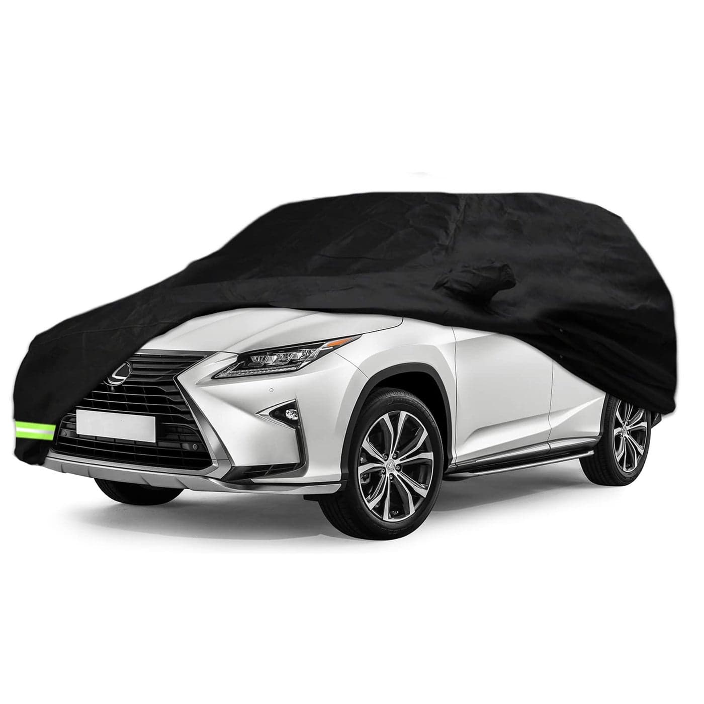 Yixin Waterproof Car Cover for 20042024 Lexus RX RX330 RX350 RX400H RX450H SUV Car Cover Custom Fit 100 Waterproof Windproof Strap Single Door Zipper Up to 195 L Blackfor Lexus RX car Cover