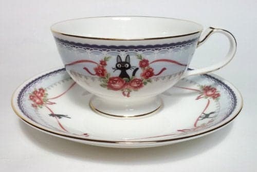 Noritake Kikis Delivery Service JIJI Tea Cup Sorcerer Blue From Japan New