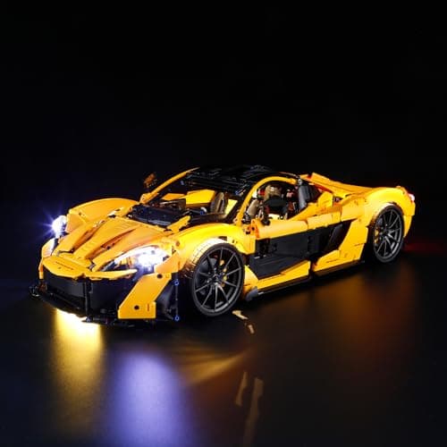 YEABRICKS LED Light for 42172 Technic McLaren P1 Building Blocks Model Building Set NOT Included