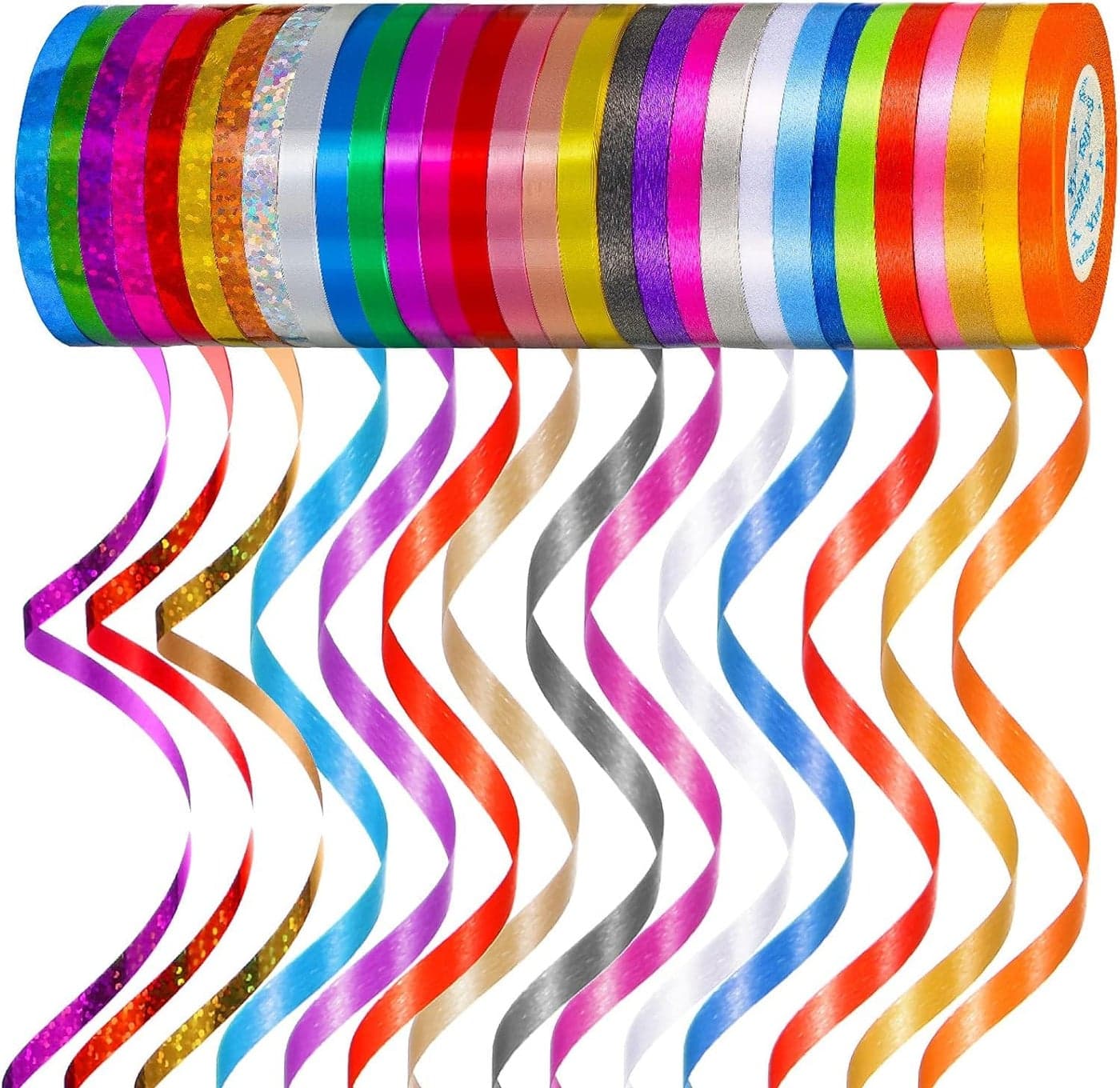 Diy Crafts 13197 Sparkle Ribbon for Crafters, Holiday, Home Decoration, Gift Wrap, Card Making, Floral Projects, Pack of 2 Rolls, Sparkle Ribbon