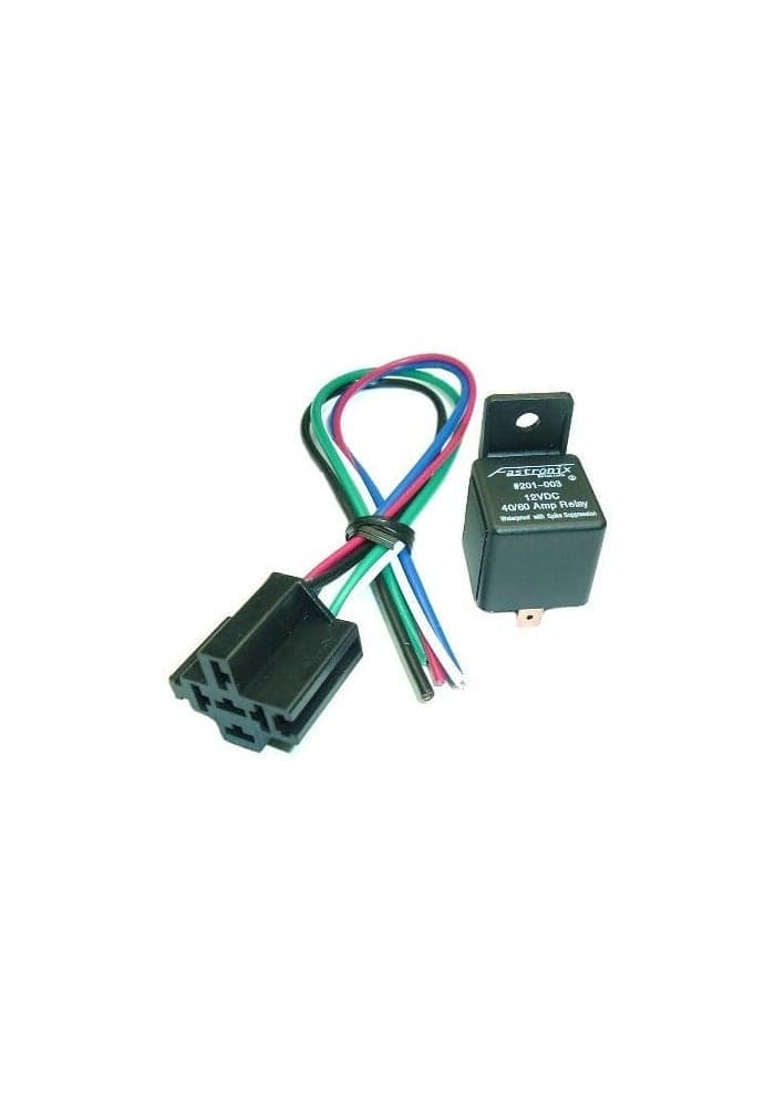 Fastronix 40/60 Amp Waterproof Relay with Socket