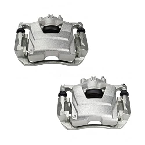 TRQ Front Brake Caliper Set Compatible with 2011-2015 Chevrolet Cruze 2016 Cruze Limited 2012-2017 Sonic