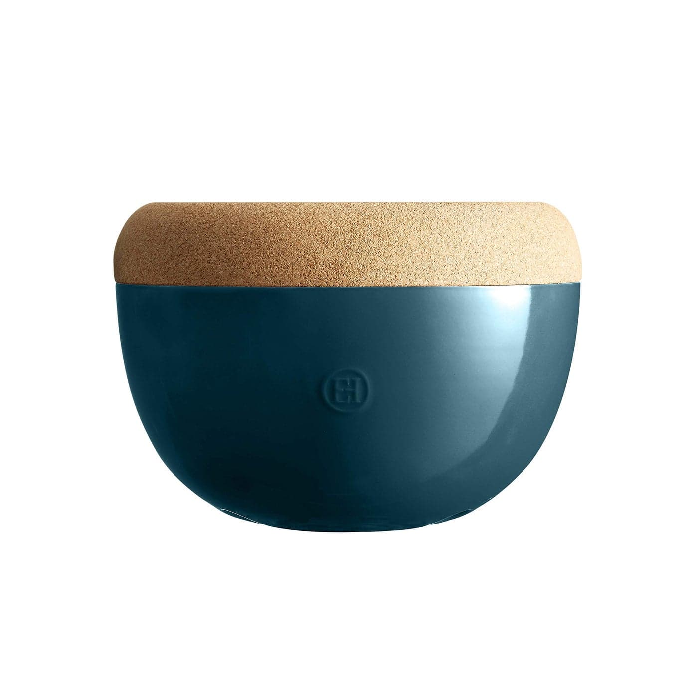 Emile Henry Ceramic Deep Food Storage Bowl 106 x 73in Blue Flame