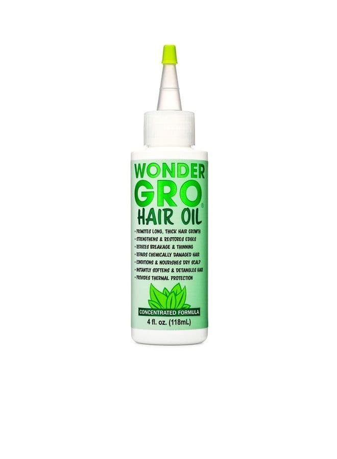 Hair Growth Oil & Thermal Protection, 4 fl oz - Strengthens & Restores Edges