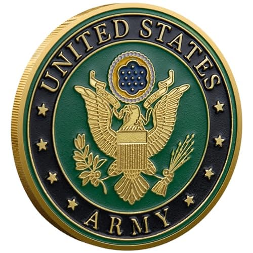 Army 250th Anniversary Challenge Coin 157 DoubleSided SilverPlated US Army Commemorative Coin 17752025 High Relief Military Collectible for Soldiers Patriots F