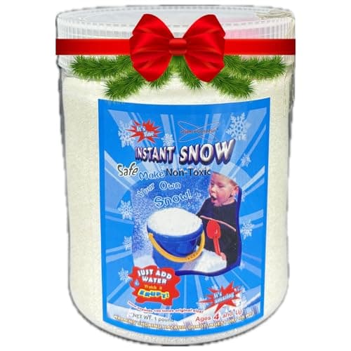 Science Gone Fun Magic Trick with 1 Pound Instant Snow Powder Will Make 8 Gallons