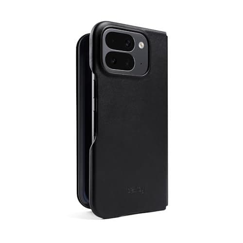 Bellroy Leather Pixel Folio for Pixel 10 Pro Fold Leather Google Phone Case Black