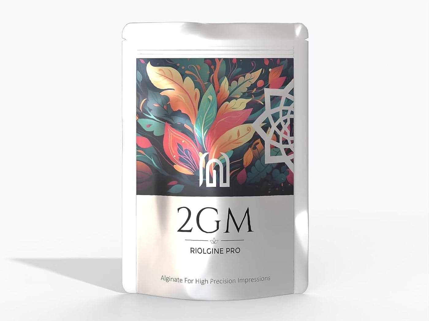 2GM Dental Riolgine Molding PowderPro Alginate Powder with High Impression for Prosthetic Teeth Making Used for Study Casting Models Dentist Laboratory Operations Idols LegHand Casting 453g