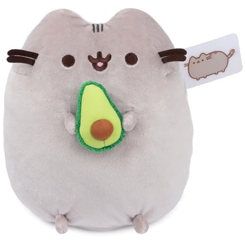 GUND Pusheen Snackable Avocado Plush Stuffed Animal for Ages 8 and Up 95 Gray