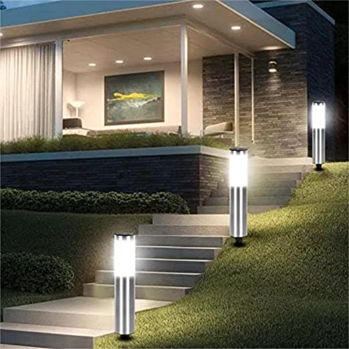 Garden Art Metal Solar Path Light(Pack of 2) 3 Led Outdoor Garden Waterproof Landscape Light Suitable for Lawn, Courtyard, Walkway, Deck, Driveway Gaxltd-263 (Pack of 2)