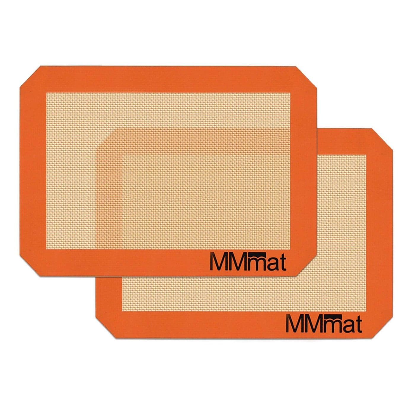 MMmat Silicone Baking Mat Best German Silicone Non Slip Silicone Baking Sheet Non Stick Reusable Silicone Mats for Baking Oven Liner Counter Mat 2 Quarter Sheets Baking Mat
