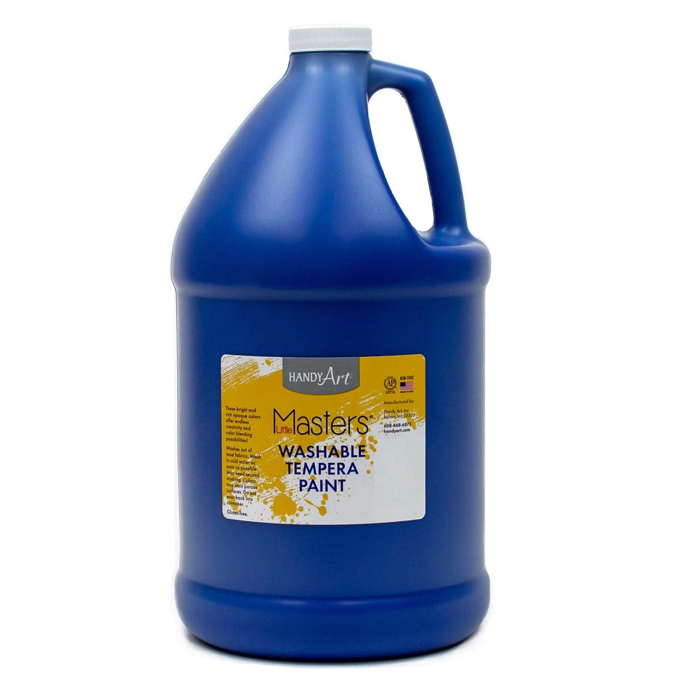 Handy Art Little Masters Tempera Paint 128 Fl Oz Pack of 1 Blue