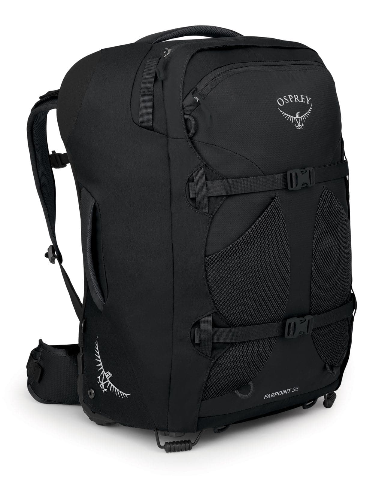 Osprey Farpoint Men's Wheeled Travel Pack 36L, Black