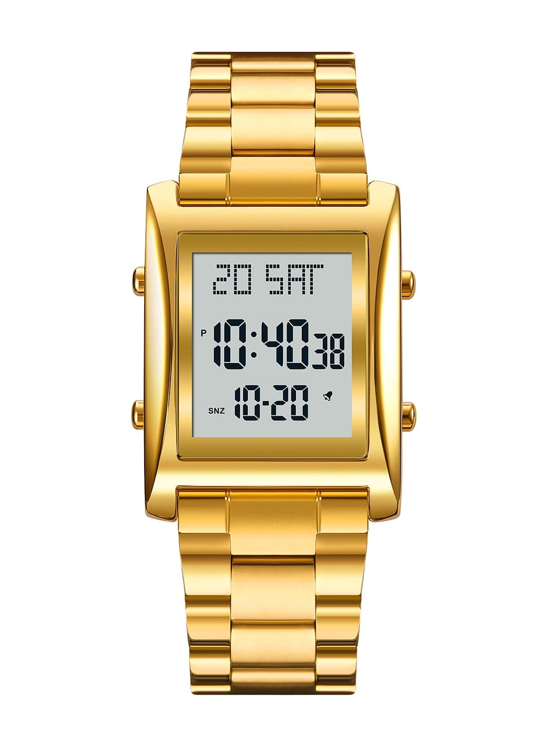 Men's Fashion Outdoor Sports Multifunction Alarm 5Bar Waterproof Digital Watch 1812