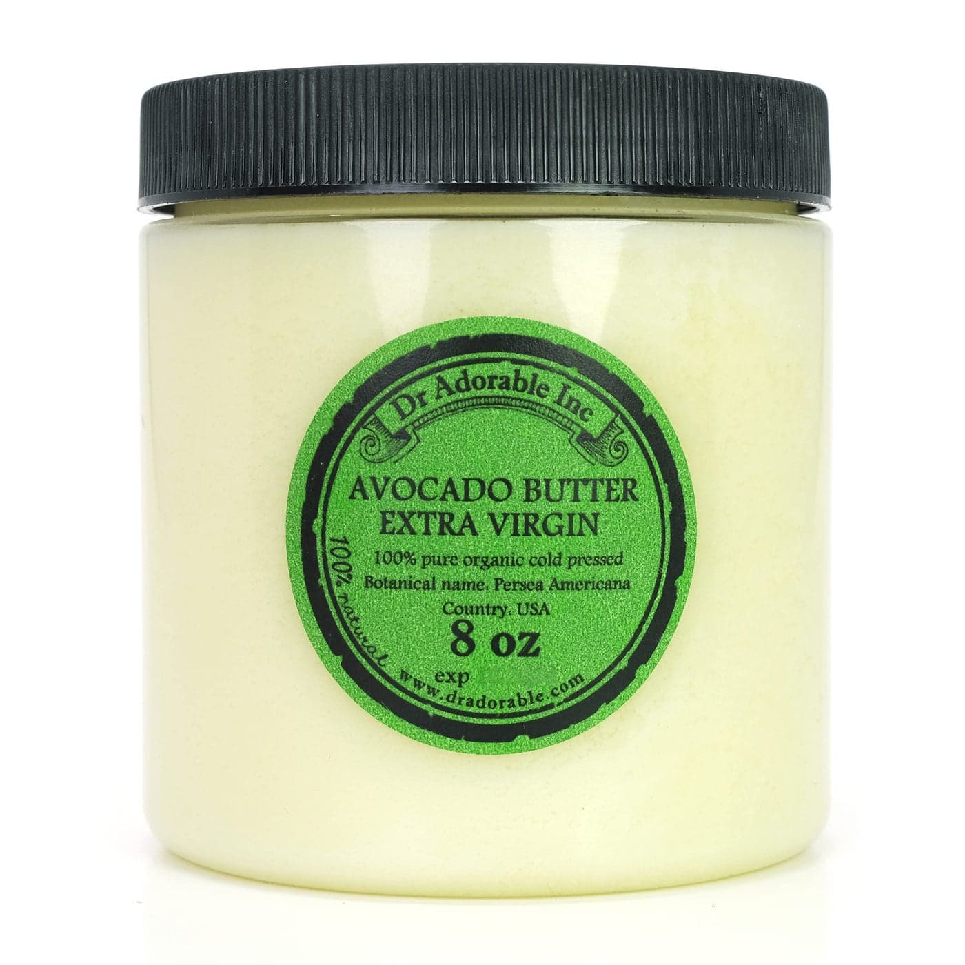 Dr Adorable 8 oz Avocado Butter Unrefined Extra Virgin Pure Natural Organic Raw