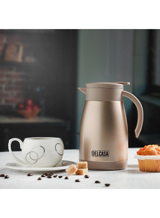 Stainless Steel Coffee Pot 750ml Vacuum Flask DC2130