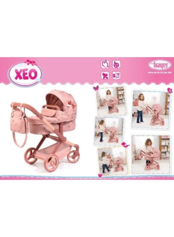 BAYER PRAM SET XEO FITS 52CM DOLLS