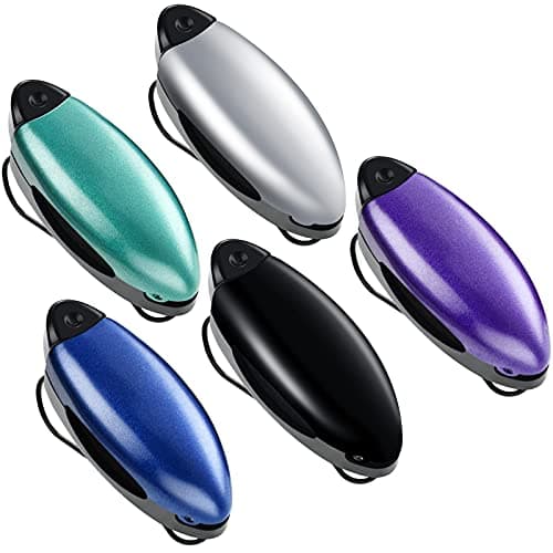 Frienda 5 Pcs Auto Car Vehicle Sun Visor Clip Holder Sunglasses Holder for Eyeglasses Mount Ticket Card Clip for Car Accessories Stylish Color