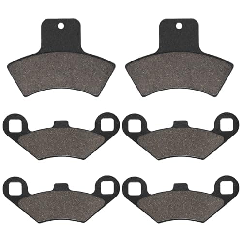 Front and Rear Brake Pads for Polaris Sportsman 500 400 355 4x4 HO Scrambler 400 500 Trail Blazer 250 400 Magnum 500 325 Boss 330 325 Xpedition 325 Xplorer 400 Diesel 455